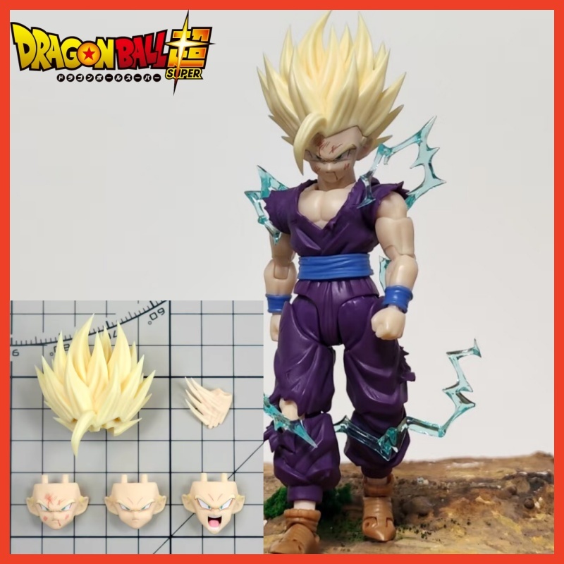 مجسمات شعر غوهان من دراغون بول - مراجعة Model Kit Dragon Ball وسعره