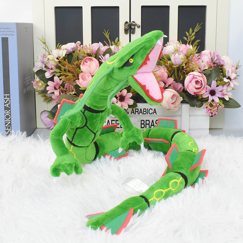 دمية بوكيمون رايكوازا القطيفة  - مراجعة Model Kit Rayquaza وسعره