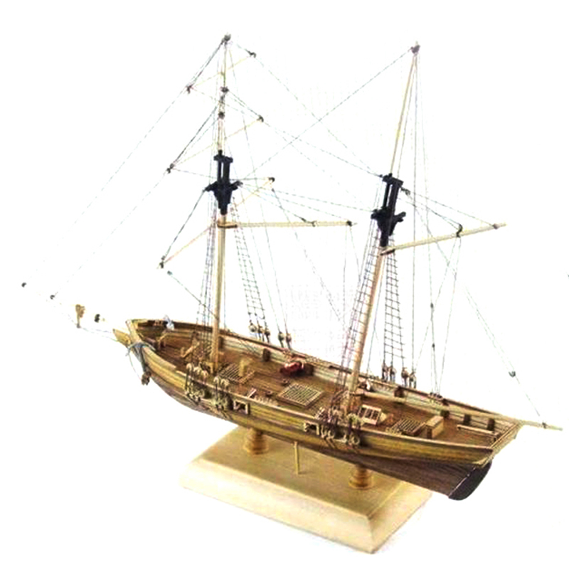 نموذج قارب شراعي خشبي جديد بمق - مراجعة Model Kit Wood وسعره