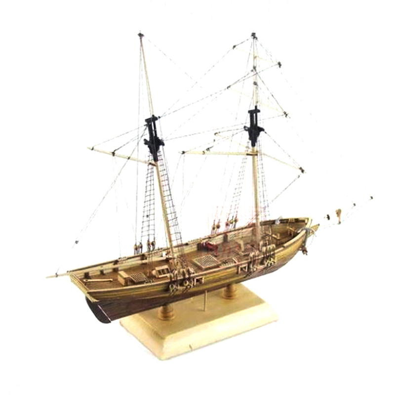 نموذج قارب شراعي خشبي جديد بمق - مراجعة Model Kit Wood وسعره